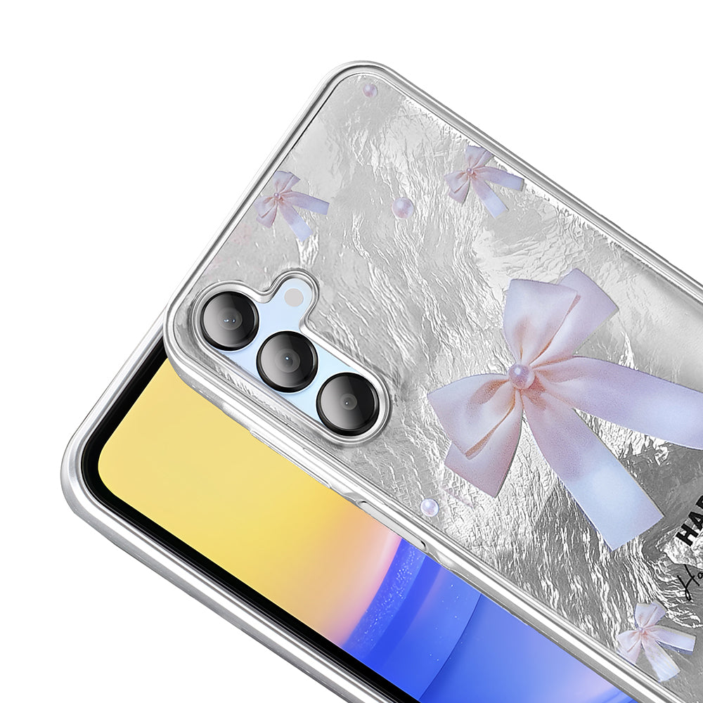 Galaxy A15 Kılıf Desenli Zore Mep Kapak Küçük Fiyonk