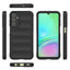 Galaxy A15 Kılıf Esnek TPU Oyuklu Arka Yüzey Tasarımlı Zore Etnik Silikon Kapak Lacivert
