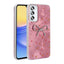 Galaxy A15 Kılıf Kamera Korumalı Figürlü Zore Ponti Silikon Kapak Açık Pembe