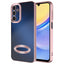 Galaxy A15 Kılıf Kamera Korumalı Logo Gösteren Zore Omega Kapak Rose Gold
