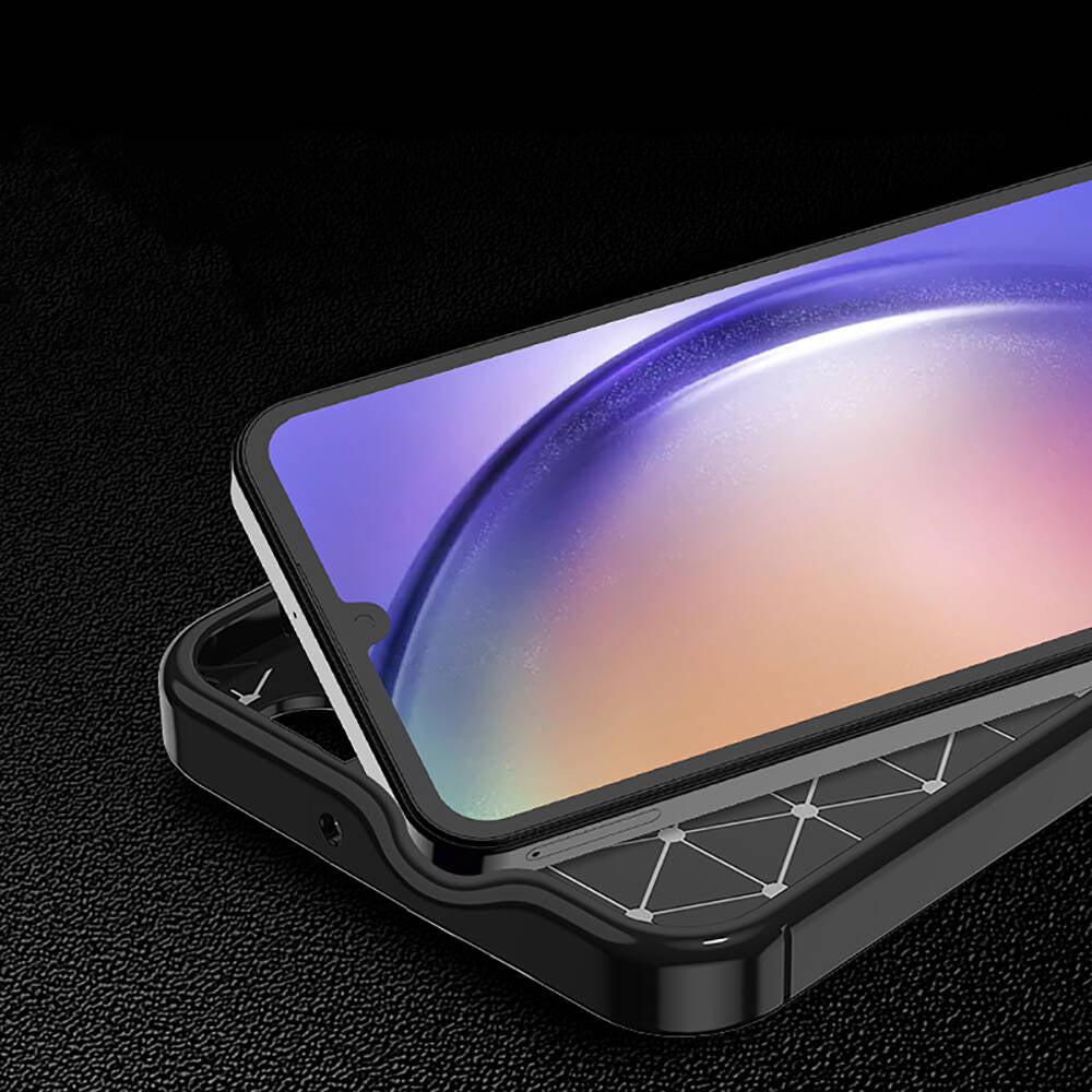 Galaxy A15 Kılıf Zore Negro Silikon Kapak Siyah