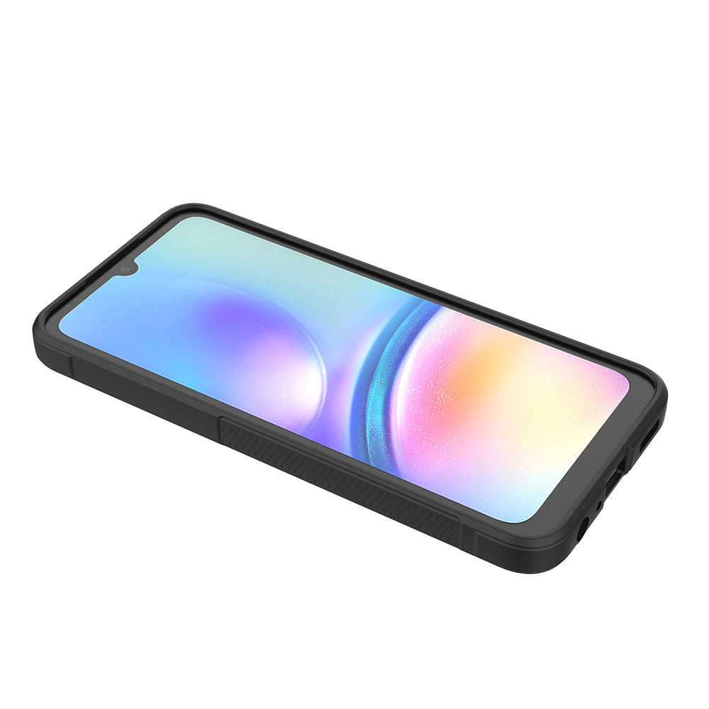 Galaxy A16 Kılıf Esnek TPU Oyuklu Arka Yüzey Tasarımlı Zore Etnik Silikon Kapak Kırmızı