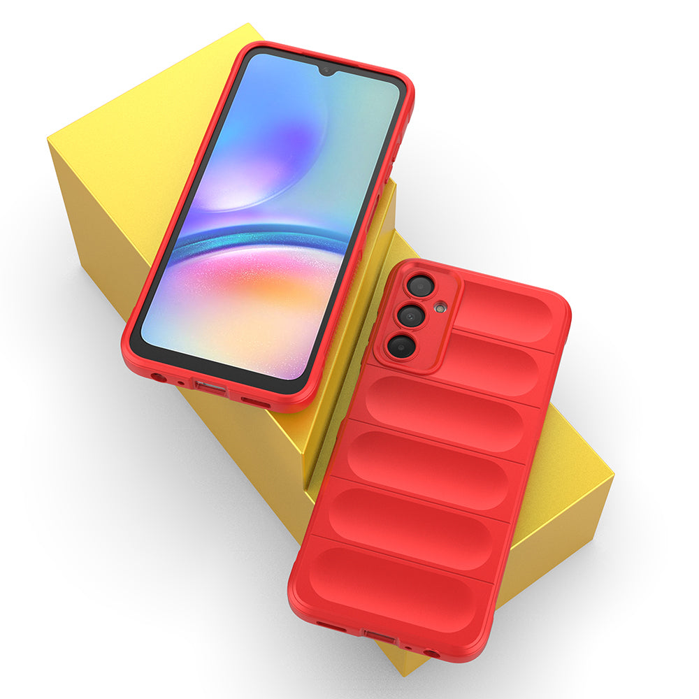Galaxy A16 Kılıf Esnek TPU Oyuklu Arka Yüzey Tasarımlı Zore Etnik Silikon Kapak Siyah