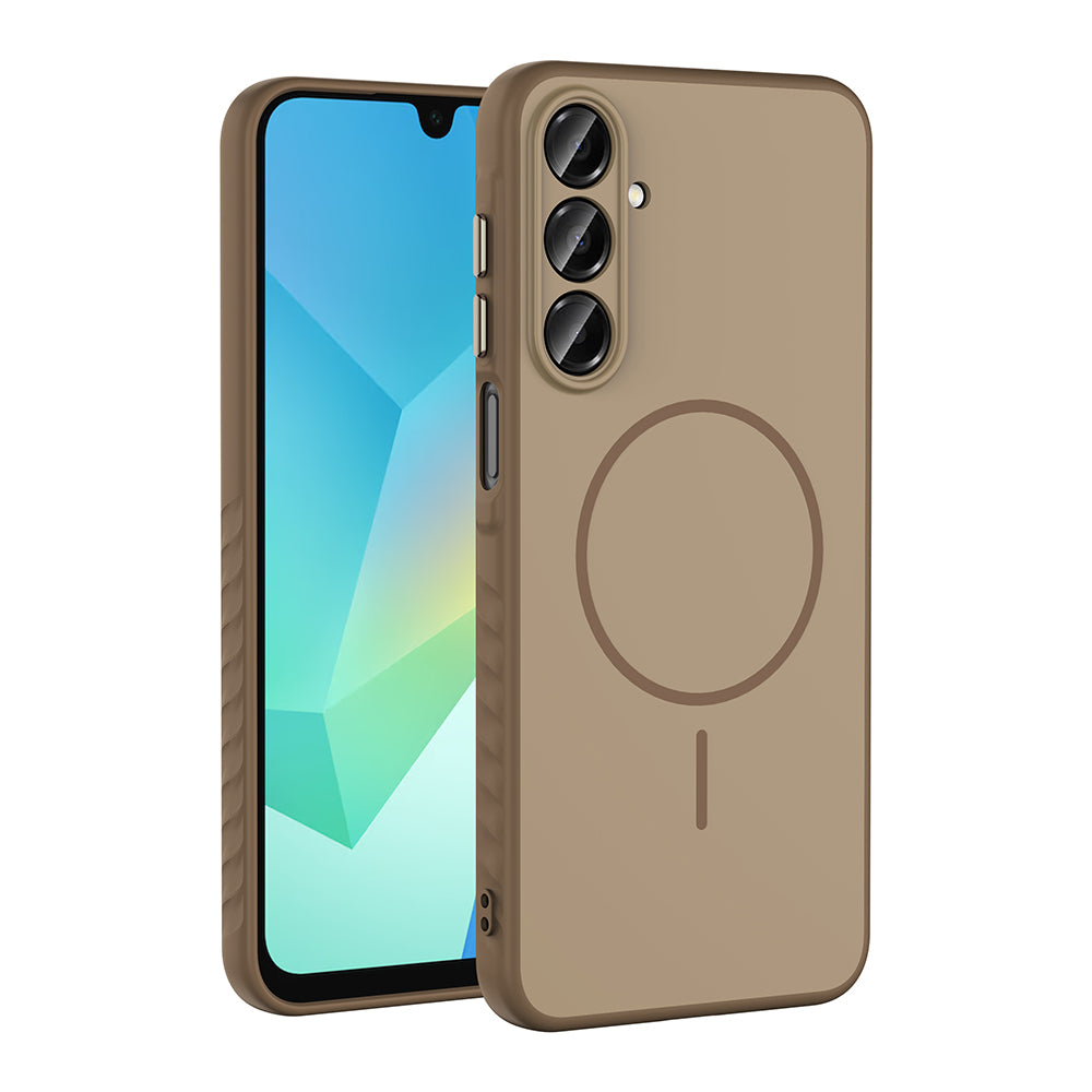 Galaxy A16 Kılıf M-safe Şarj Özellikli Zore Tea Kapak Siyah