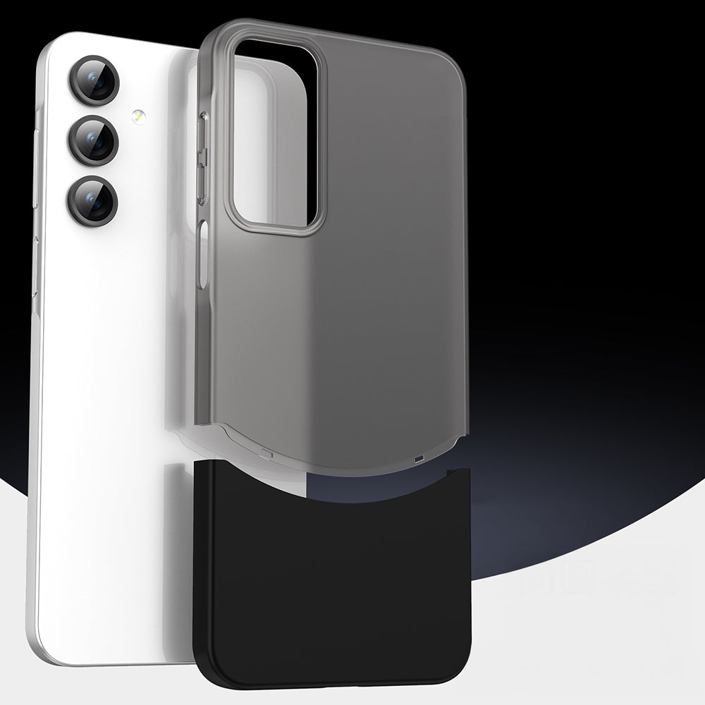 Galaxy A16 Kılıf Mıknatıslı Zore Duble Kapak Lacivert