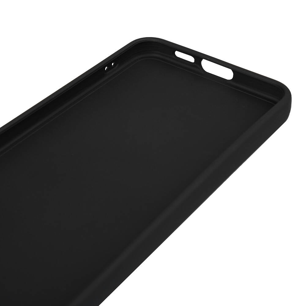 Galaxy A16 Kılıf Zore Biye Silikon Siyah