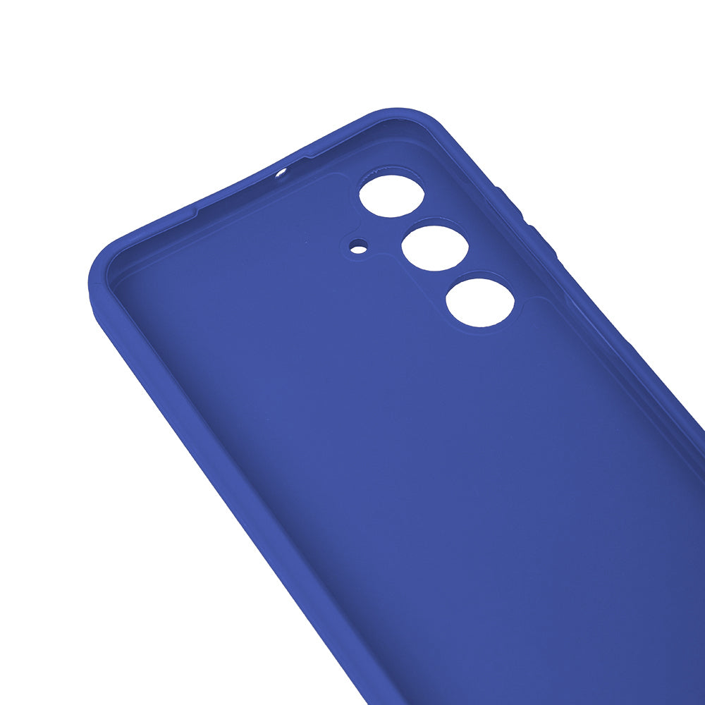 Galaxy A16 Kılıf Zore Biye Silikon Mavi