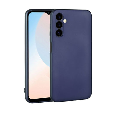 Galaxy A16 Kılıf Zore Premier Silikon Kapak Saks Mavi