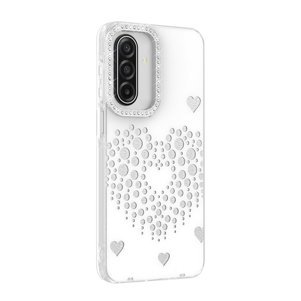 Galaxy A17 Kılıf Damla Taşlı Zore Rivas Sert PC Kapak