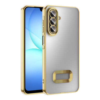 Galaxy A17 Kılıf Kamera Korumalı Logo Gösteren Zore Omega Kapak