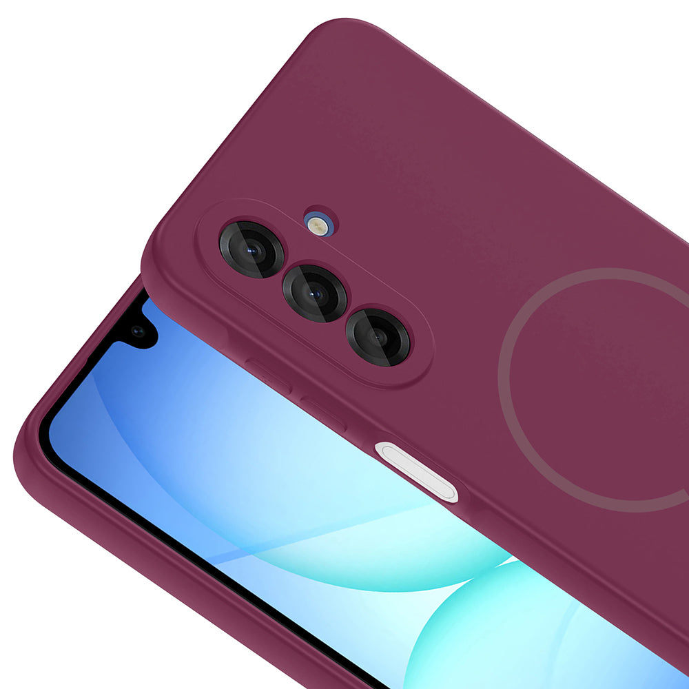 Galaxy A17 Kılıf M-safe Şarj Özellikli Zore Meta Kapak Siyah