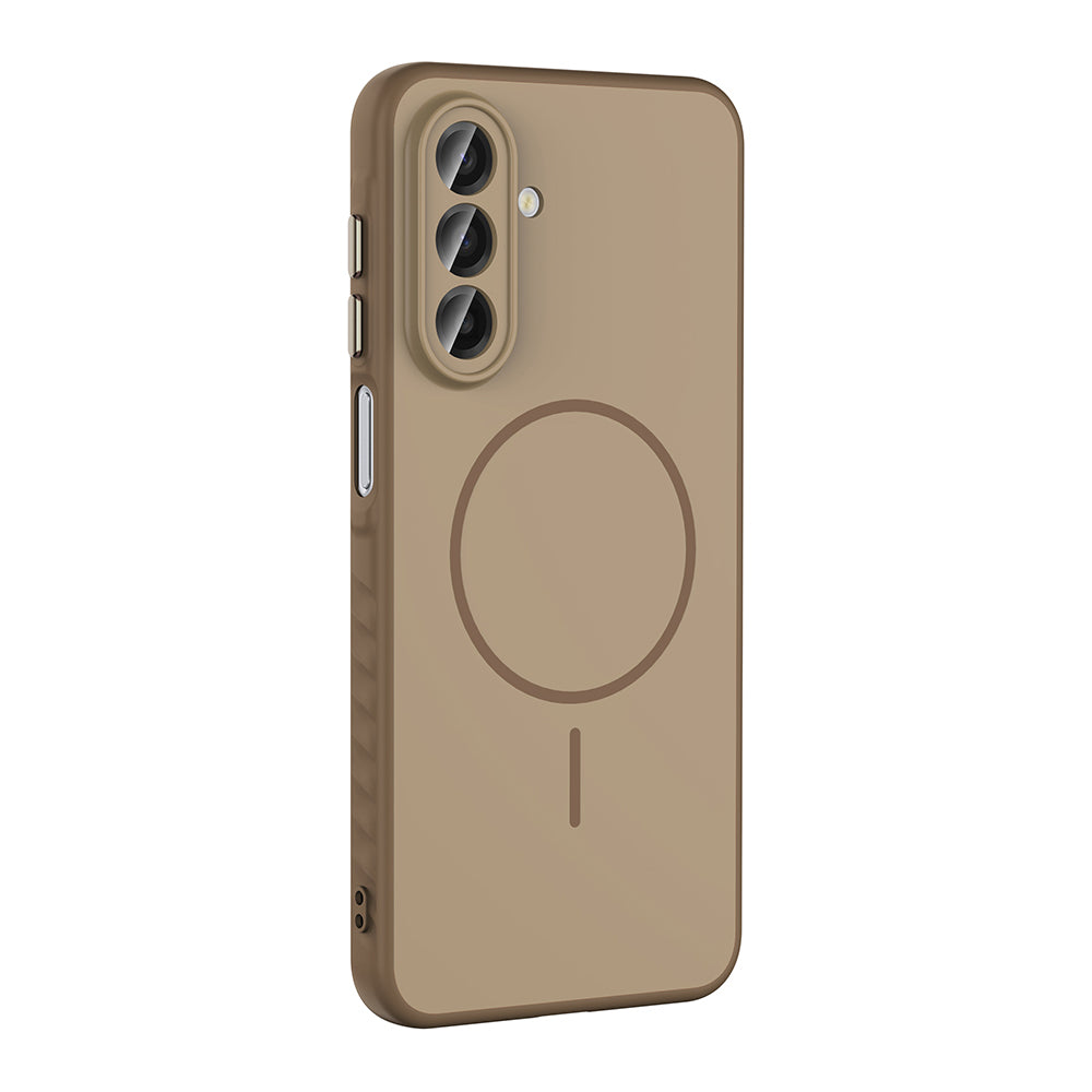 Galaxy A17 Kılıf M-safe Şarj Özellikli Zore Tea Kapak Lacivert