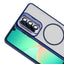 Galaxy A17 Kılıf Standlı ve Kamera Lens Hediyeli Zore Etro Kapak Gri