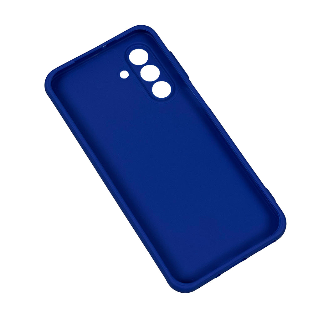 Galaxy A17 Kılıf Zore Biye Silikon Mavi