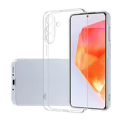 Galaxy A17 Kılıf Zore Süper Silikon Kapak Şeffaf