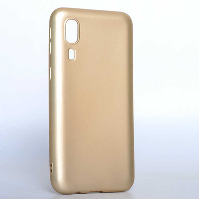 Galaxy A2 Core Kılıf Zore Premier Silikon Kapak Gold