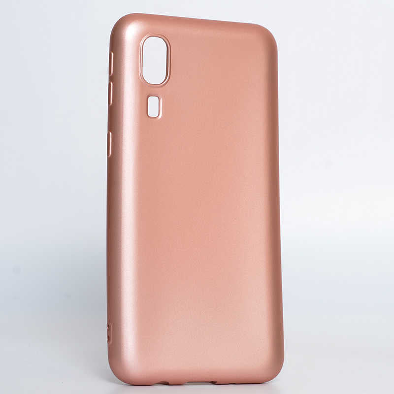 Galaxy A2 Core Kılıf Zore Premier Silikon Kapak Rose Gold