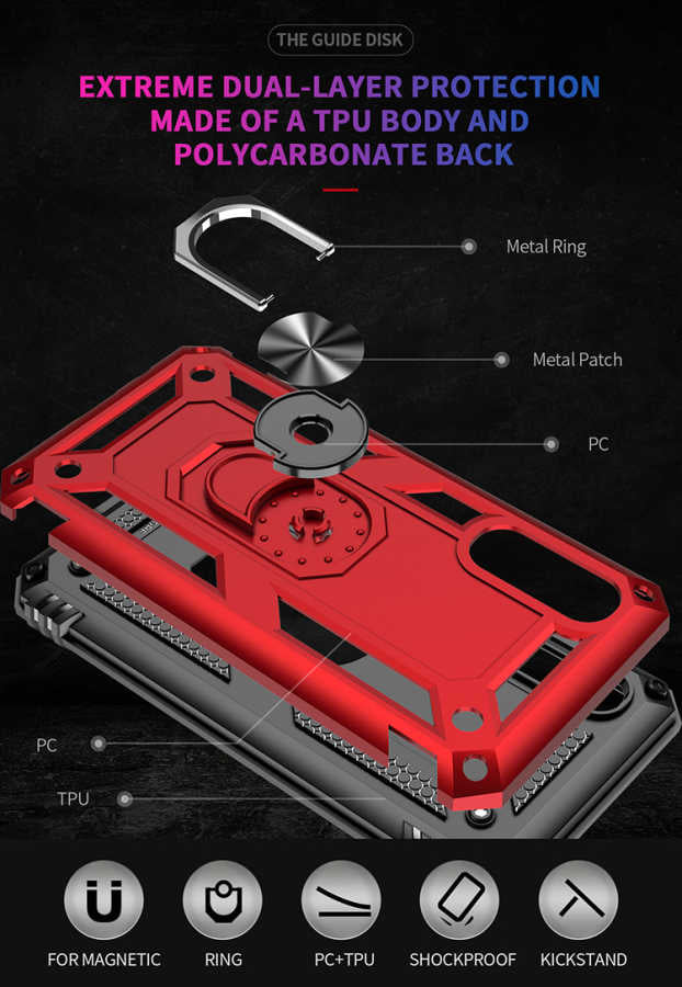 Galaxy A2 Core Kılıf Zore Vega Kapak Mavi