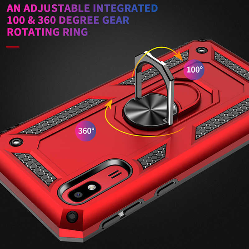 Galaxy A2 Core Kılıf Zore Vega Kapak Siyah