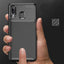 Galaxy A20 Kılıf Zore Negro Silikon Kapak Kahverengi