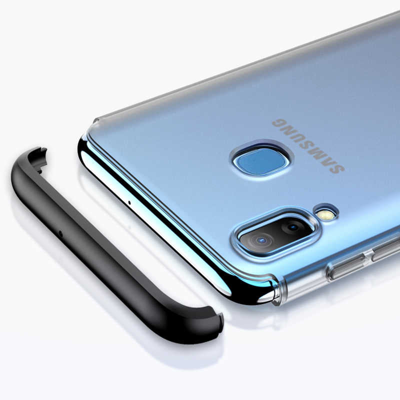 Galaxy A20 Kılıf Zore Nili Kapak Siyah
