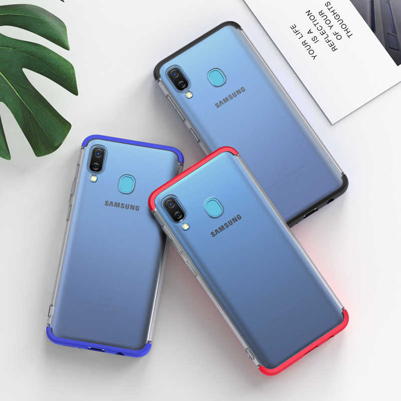 Galaxy A20 Kılıf Zore Nili Kapak Siyah