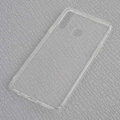 Galaxy A20S Kılıf Zore Süper Silikon Kapak Renksiz