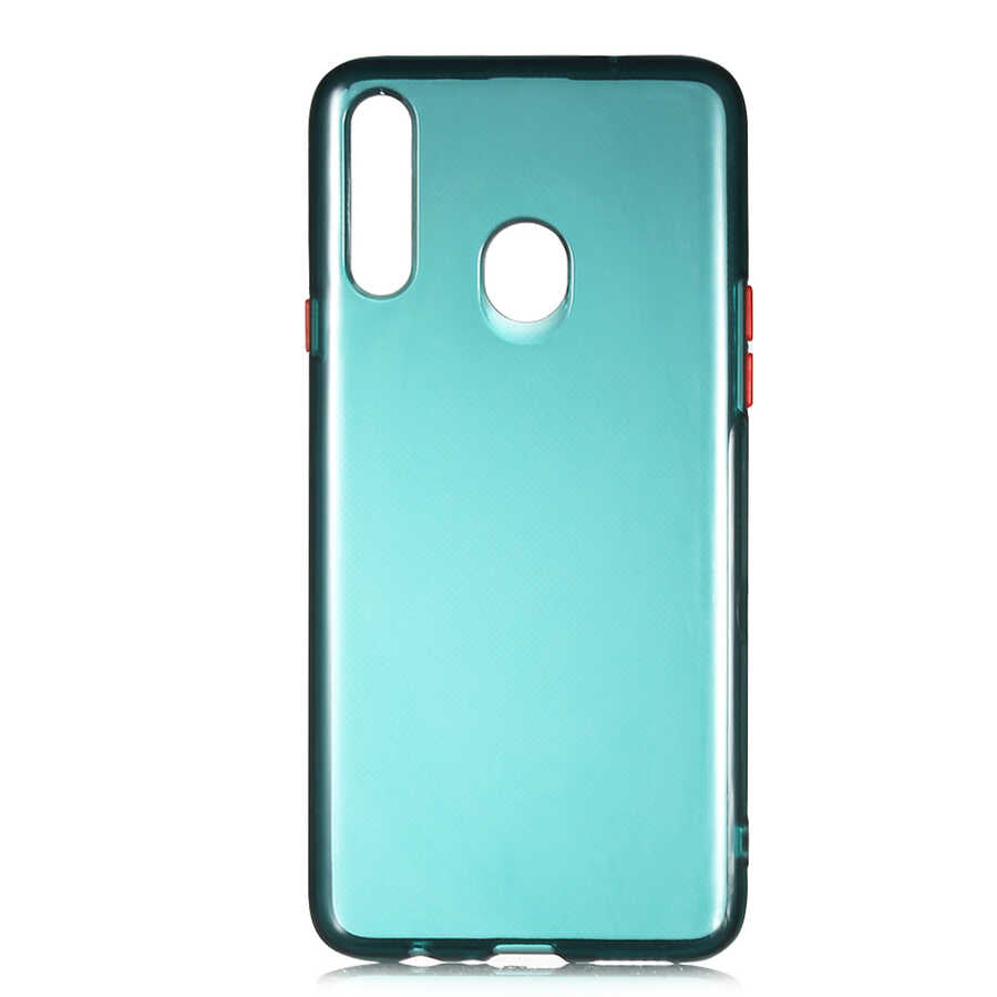 Galaxy A20S Kılıf Zore Bistro Kapak Sarı