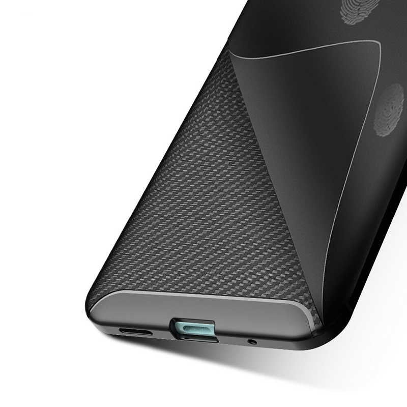 Galaxy A20S Kılıf Zore Negro Silikon Kapak Kahverengi