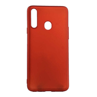 Galaxy A20S Kılıf Zore Premier Silikon Kapak Kırmızı