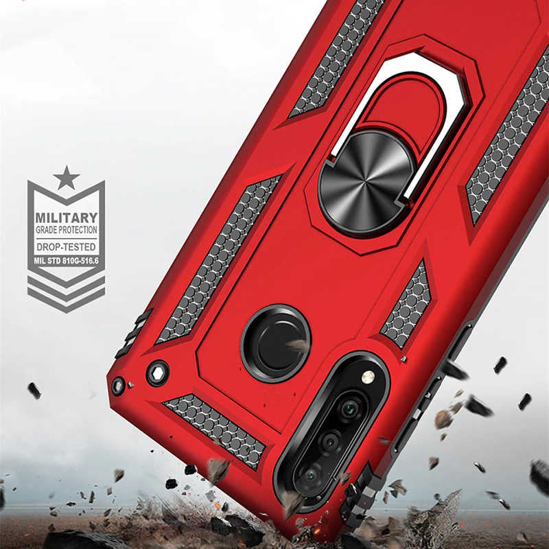 Galaxy A20S Kılıf Zore Vega Kapak Gri