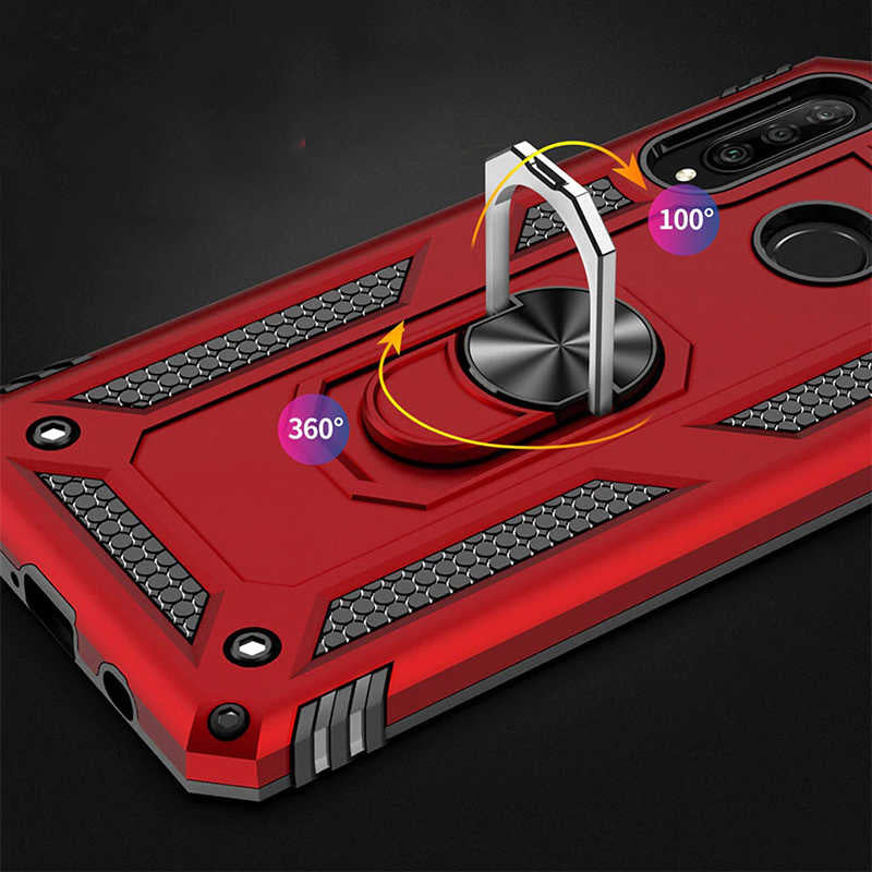 Galaxy A20S Kılıf Zore Vega Kapak Gri