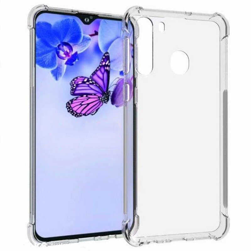 Galaxy A21 Kılıf Zore Nitro Anti Shock Silikon Renksiz