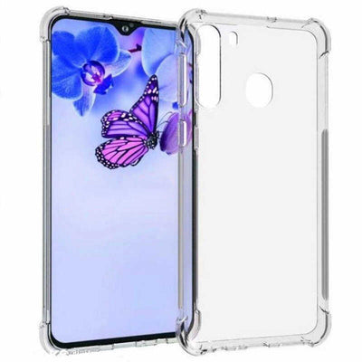 Galaxy A21 Kılıf Zore Nitro Anti Shock Silikon Renksiz