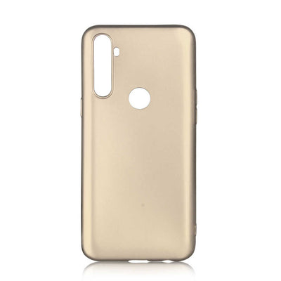 Realme C3 Kılıf Zore Premier Silikon Kapak Saks Mavi
