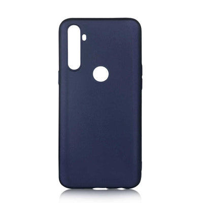 Realme C3 Kılıf Zore Premier Silikon Kapak Lacivert