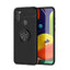 Galaxy A21 Kılıf Zore Ravel Silikon Kapak Siyah
