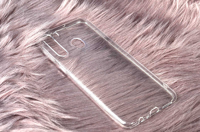 Galaxy A21 Kılıf Zore Süper Silikon Kapak Renksiz