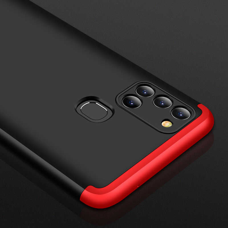 Galaxy A21S Kılıf Zore Ays Kapak Kırmızı