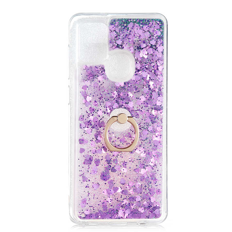 Galaxy A21S Kılıf Zore Milce Kapak Mor