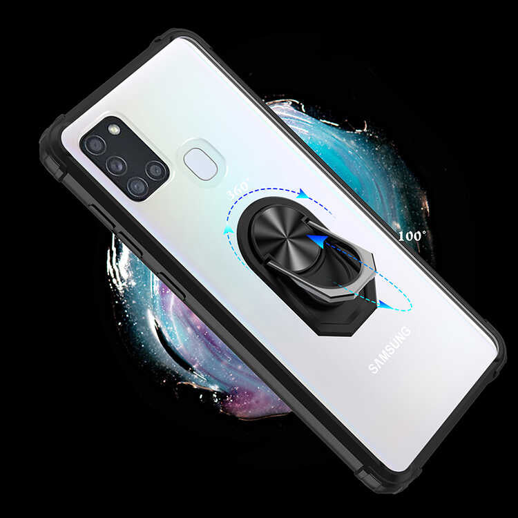 Galaxy A21S Kılıf Zore Mola Kapak Kırmızı