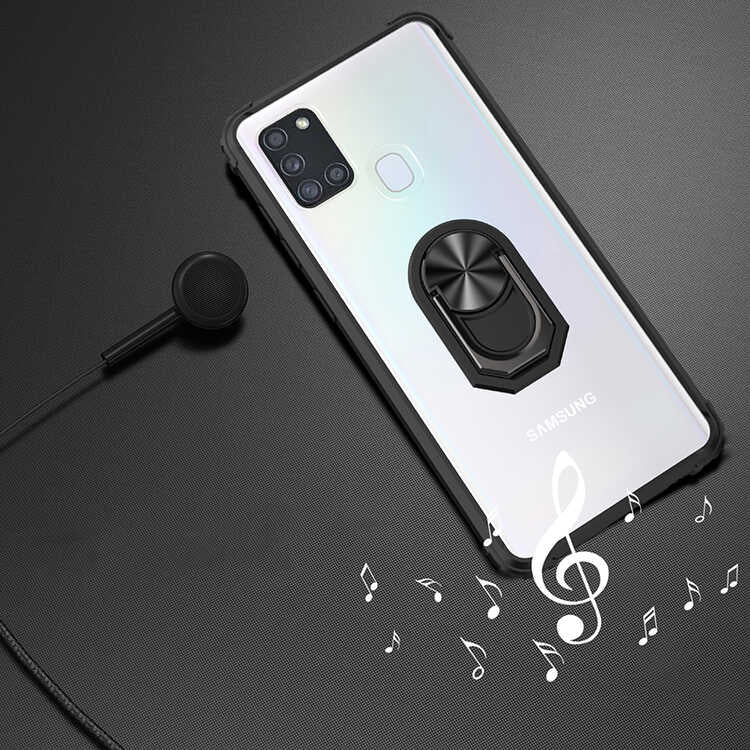 Galaxy A21S Kılıf Zore Mola Kapak Siyah