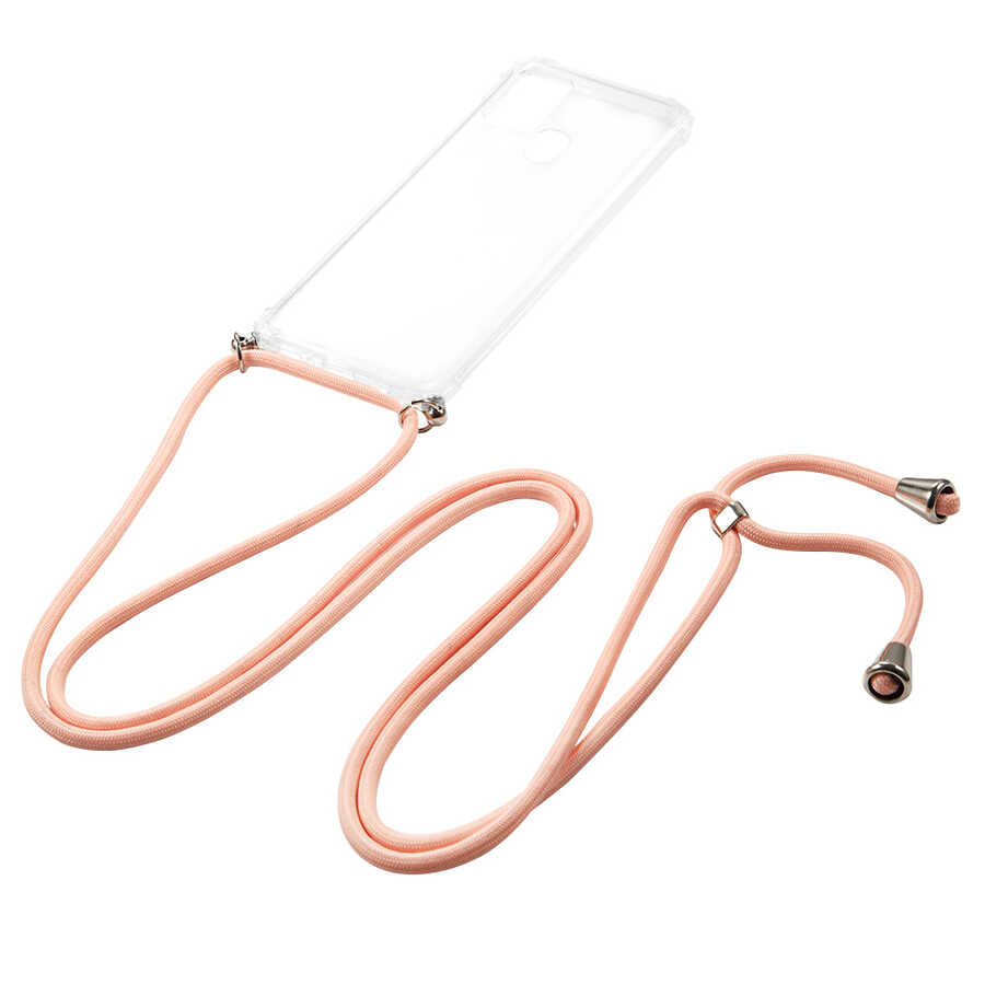 Galaxy A21S Kılıf Zore X-Rop Kapak Renksiz