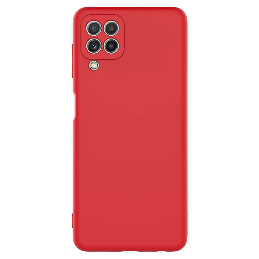 Galaxy A22 4G Kılıf Zore Mara Lansman Kapak Kırmızı