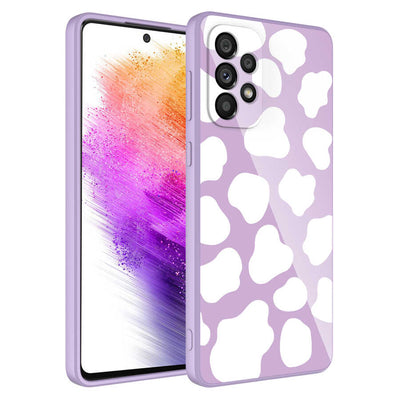 Galaxy A23 Kılıf Kamera Korumalı Desenli Sert Silikon Zore Epoksi Kapak NO6