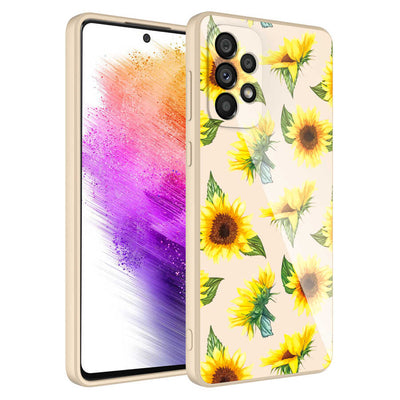 Galaxy A23 Kılıf Kamera Korumalı Desenli Sert Silikon Zore Epoksi Kapak NO2