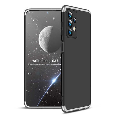 Galaxy A23 Kılıf Zore Ays Kapak Siyah-Gri