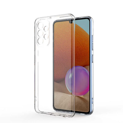 Galaxy A23 Kılıf Zore Kamera Korumalı Süper Silikon Kapak Renksiz