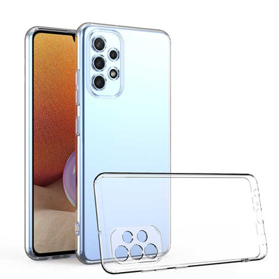 Galaxy A23 Kılıf Zore Kamera Korumalı Süper Silikon Kapak Renksiz