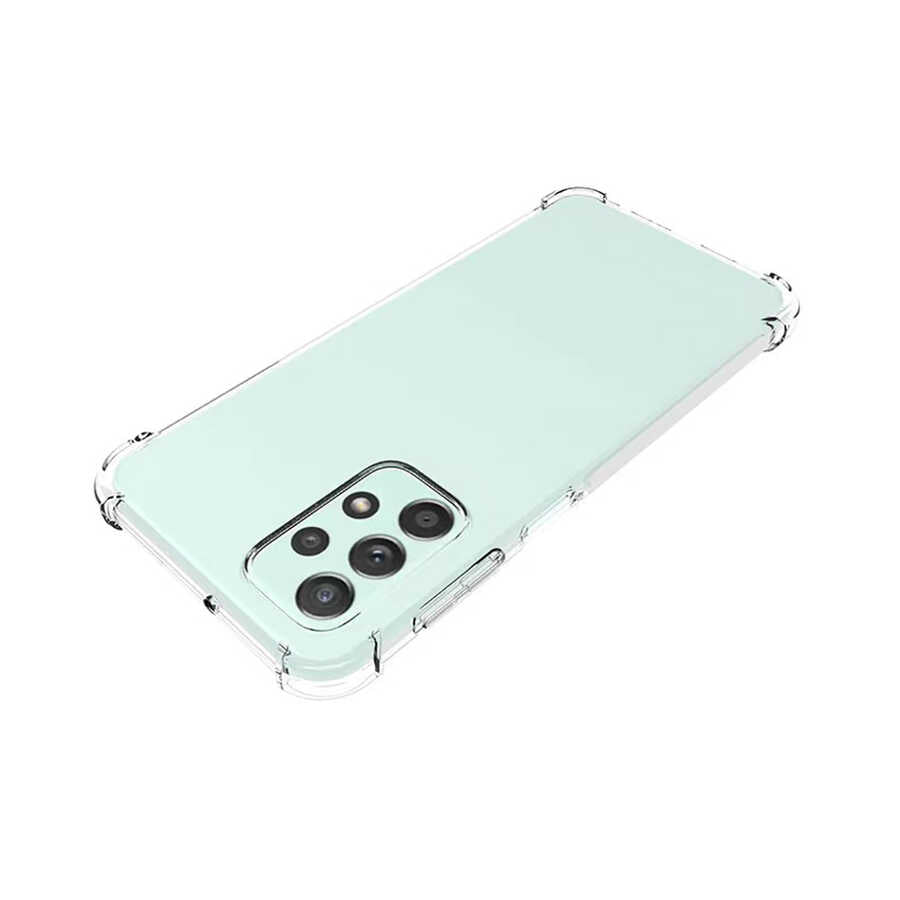 Galaxy A23 Kılıf Zore Nitro Anti Shock Silikon Renksiz